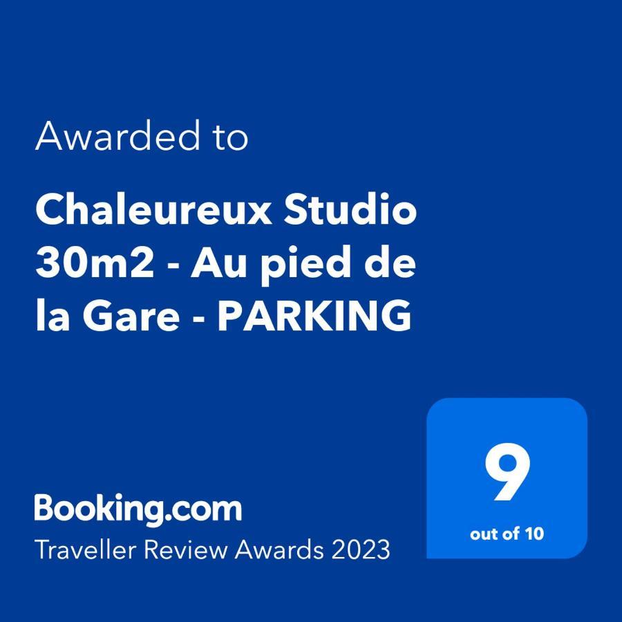 Chaleureux Studio 30m2 - Au pied de la Gare - PARKING Cergy Extérieur photo